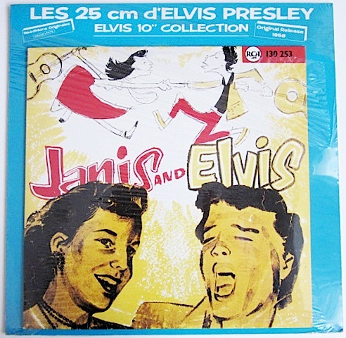 美盤 綺麗 ★ 廃盤 レコード ★ 希少盤! Janis & Elvis Presley エルヴィスプレスリー ジャニスマーティン 50's ロカビリー ロックンロール拍卖