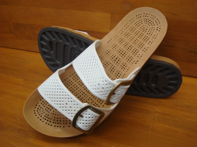 新品21日本限定SENSI SANDAL(センシサンダル) LA JOLLA SAFARI COLLECTION 26.5 BIANCO拍卖