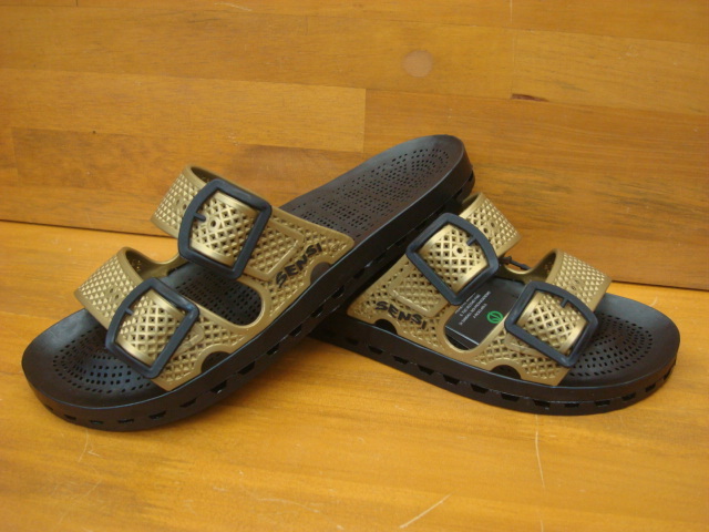 新品21日本限定SENSI SANDAL(センシサンダル) LA JOLLA URBAN COLLECTION 27.5 GOLD拍卖