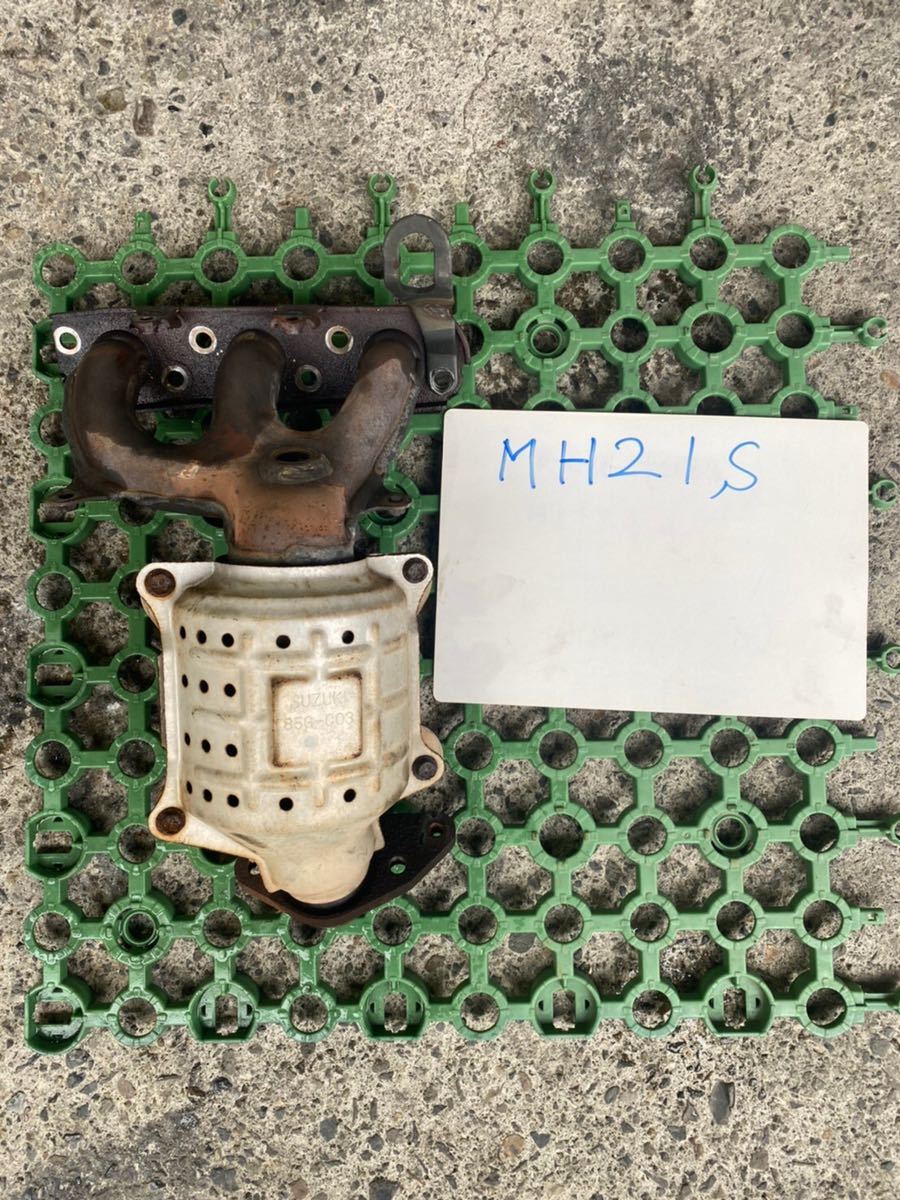 1312:ワゴンR MH21S 触媒コンバーター 85G-C03 ③拍卖