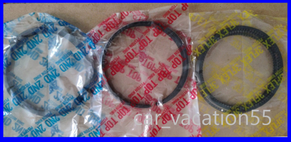 ZZ34 スズキ F10A型エンジン用 アルミニウム製ピストンリング 4気筒セット ジムニーSJ410/SJ40等 オーバーホール拍卖