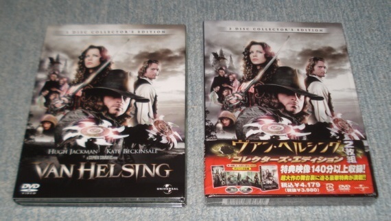 ★【ヴァン・ヘルシング コレクターズ・エディション】開封済み・セル専用DVD2枚組(デジパック&アウターケース仕様/4Pリーフレット付き〕拍卖