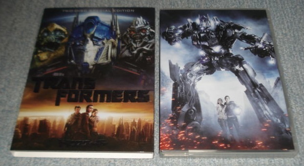 【トランスフォーマー TWO-DISC SPECIAL EDITION】開封済み・セル専用DVDディスク2枚組(日本語吹替収録/アウターケース仕様/付属品有り)拍卖