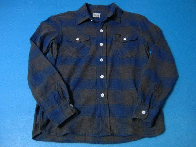 5A(16) リー(Lee) コットン チェック柄 長袖シャツ拍卖