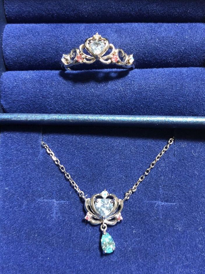 ディズニー ネックレス リング リトルマーメイド サマンサ サマンサシルヴァ リング9号拍卖