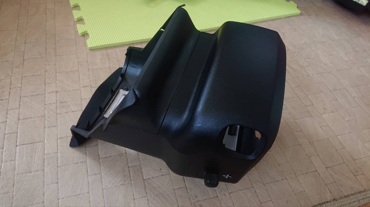 KB1 ホンダ レジェンド ステアリング コラムカバー 黒 テレスコ スイッチ 付き 美品拍卖