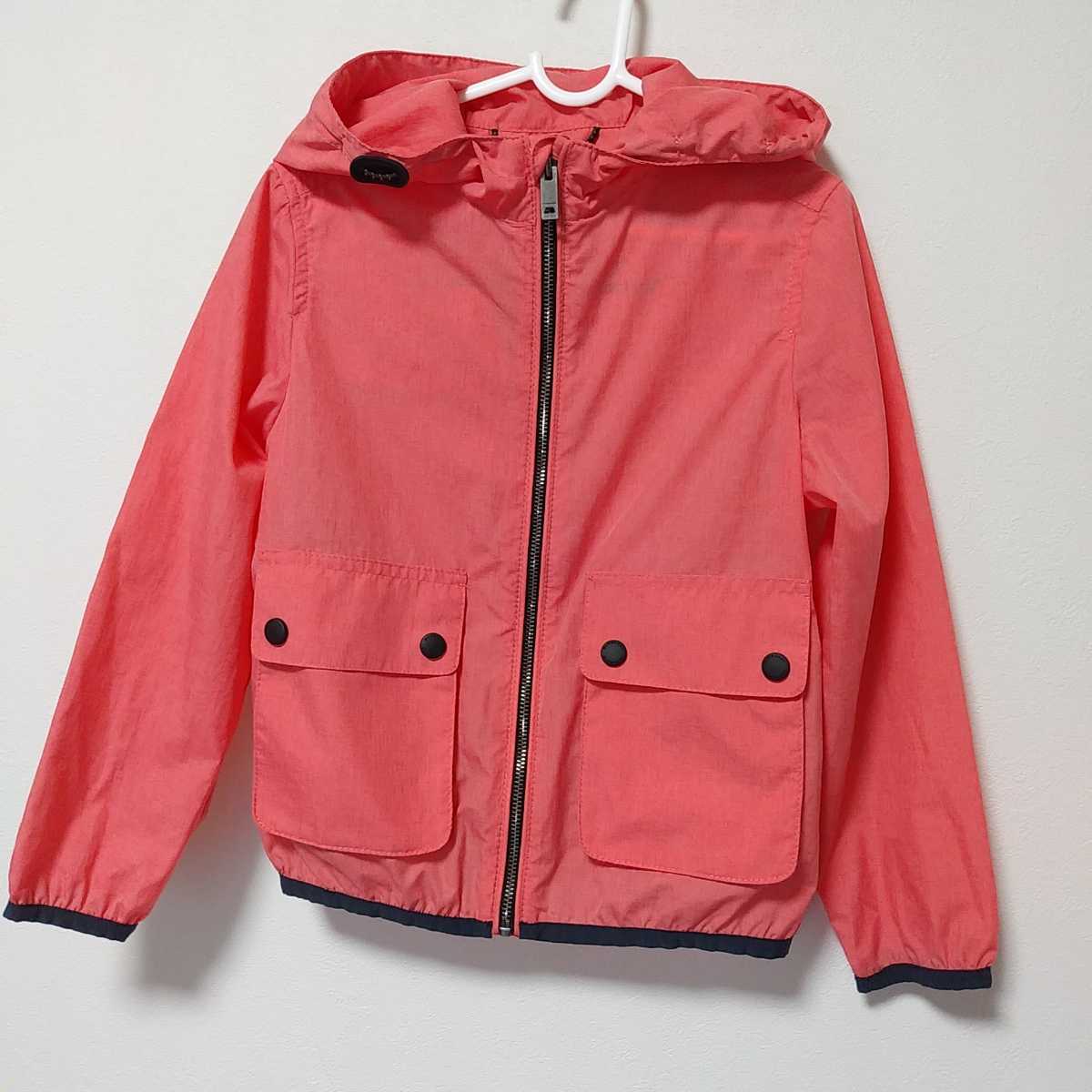 【美品】BURBERRY CHILDREN(バーバーリー ロンドン)ナイロン ジャケット 120 6Y ウインドブレーカー拍卖