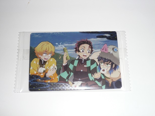 鬼滅の刃 ウエハース カード 竈門炭治郎、伊之助、善逸 1拍卖