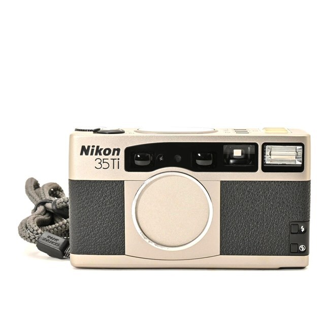 <良品> Nikon 35Ti|チタン外装 高級コンパクトフィルムカメラ|名機×名玉搭載|AF・露出計良好|コレクションにも最適拍卖