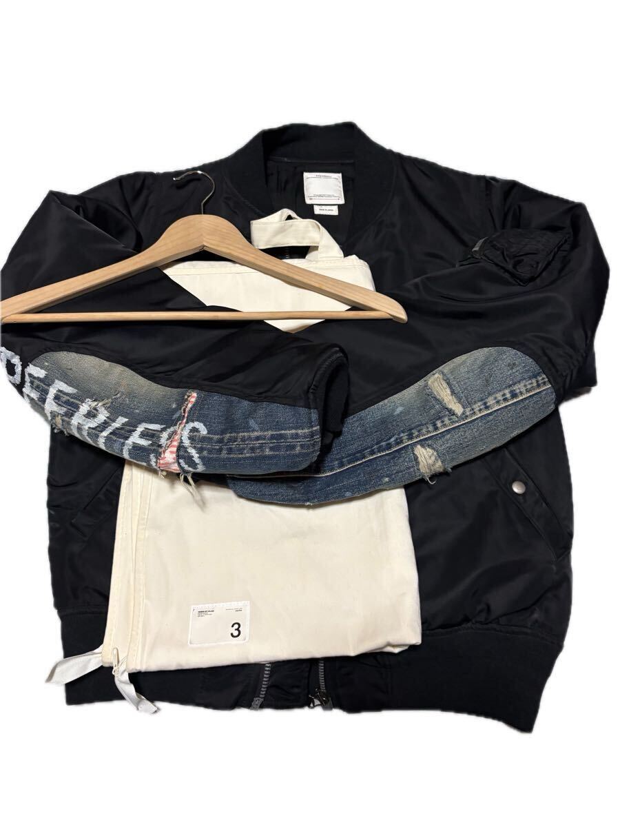 希少 美品 visvim F.I.L限定 THORSON JKT COLLAGE 黒 black size 3 *F.I.L. EXCLUSIVE. size 3 grizzly journeyman 中村ヒロキ拍卖