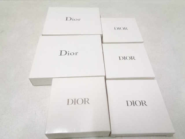 【未使用品】 Christian Dior クリスチャン・ディオール コンパクトミラー 鏡 おまとめ6点 箱入り拍卖