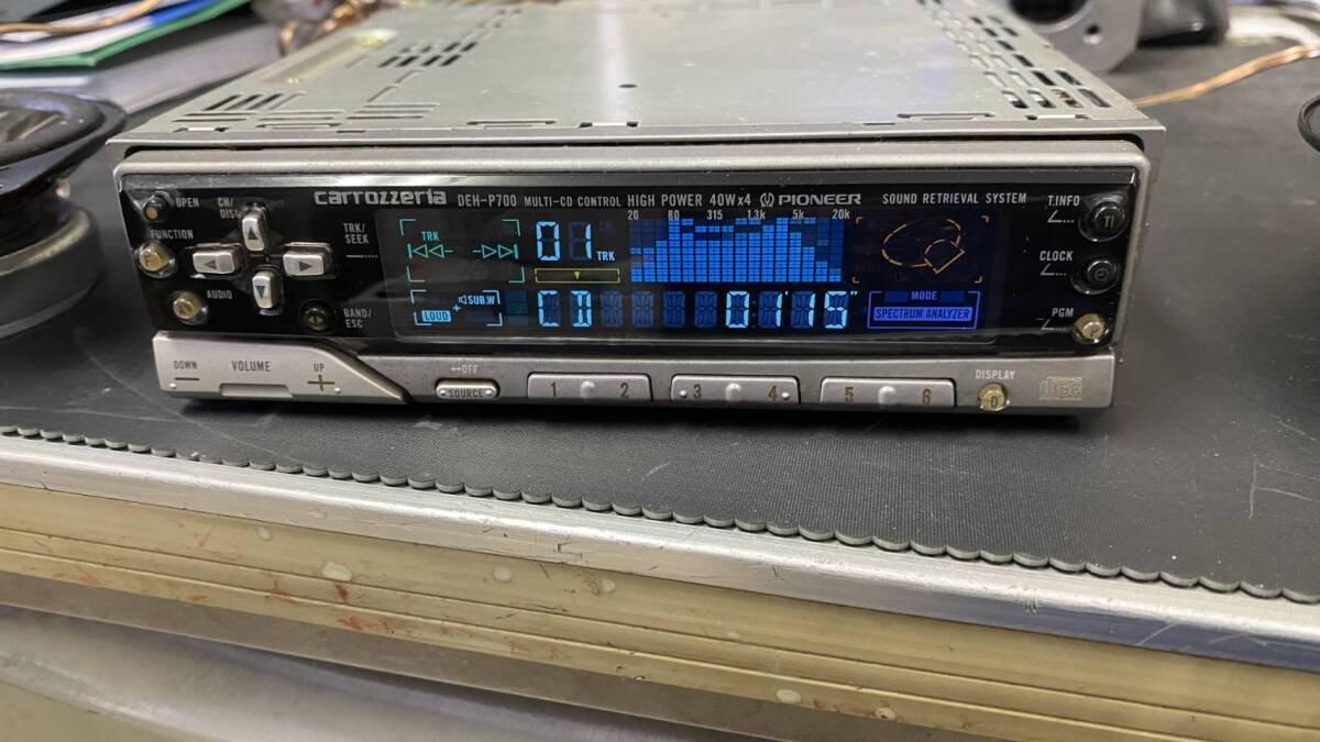 カロッツェリアDEH-P700(希少) CD 1DIN 説明書 リモコン付き拍卖