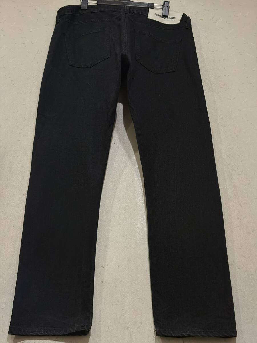 ※ NEIGHBORHOOD ネイバーフッド SKINNY/C-PT ストレッチデニムパンツ 日本製 ブラック L BJBF.E拍卖