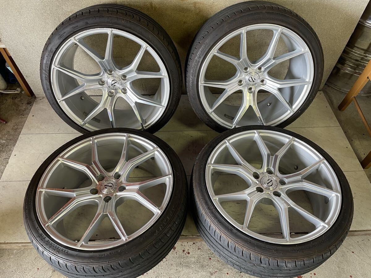 送料無料 個人宅支店止 エスプリ ゴーストライン GL402 19インチ8.5J/9.5J PCD114.3 APTANY 245/35ZR19 235/35ZR19 2023/2024年製8分山拍卖