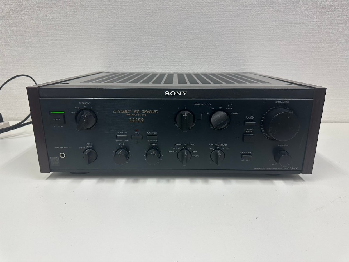 Y101-X1-3852 SONY TA-F333ESX ソニー インテグレートステレオアンプ プリメインアンプ オーディオ機器 現状品①大阪拍卖