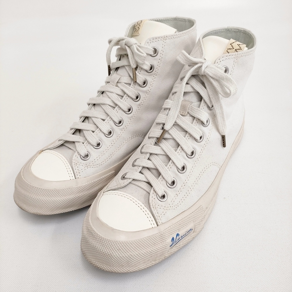 VISVIM SKAGWAY HI 定価92400円 サイズ8.5 0124201001002 ハイカット スニーカー 24SS アイボリー ビズビム/ヴィズヴィム 6-0501G 102151拍卖