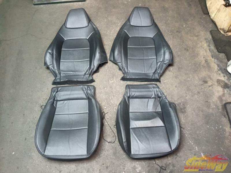 M_コペン(L880K)社外レザーシートカバー左右【385S】拍卖