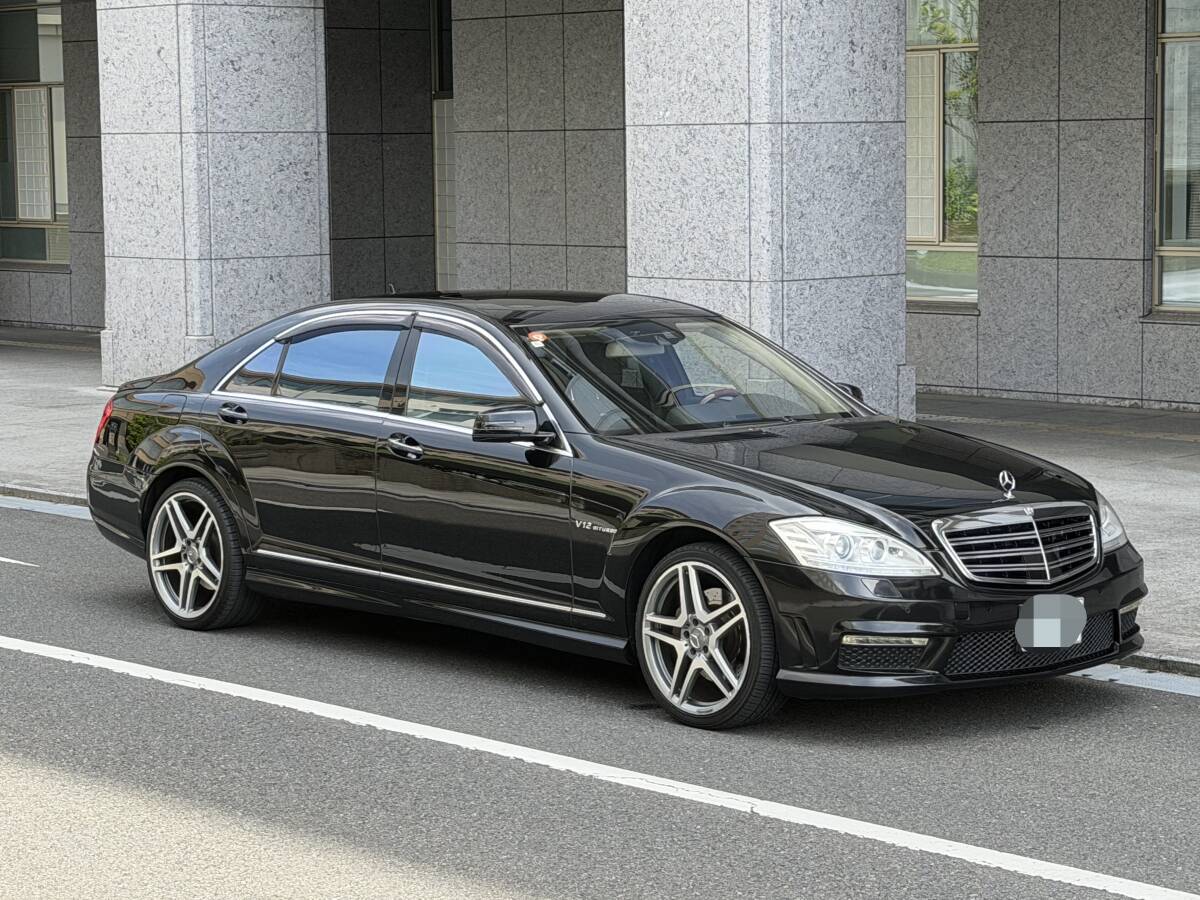H22後期モデル メルセデス ベンツ S600ロング V12 ツインターボ AMG仕様 すぐ乗り拍卖