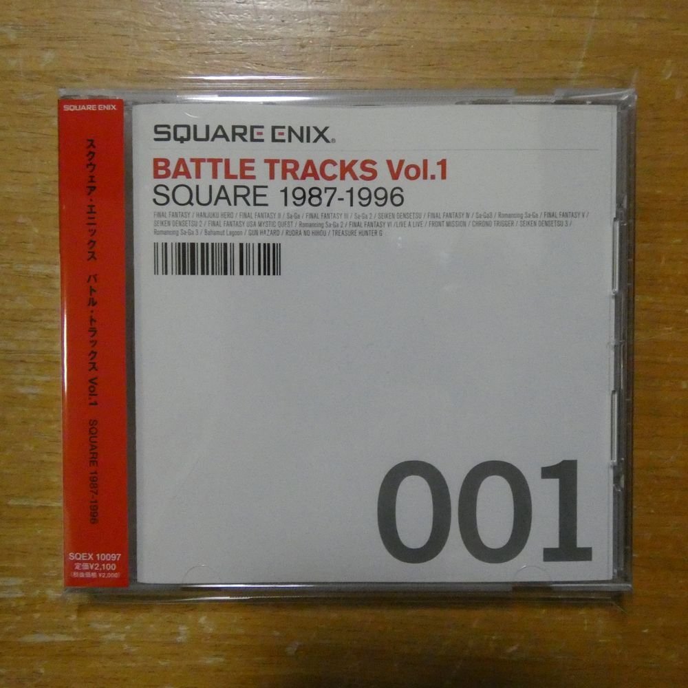 4988601460811;【CD】ゲームサントラ / スクウェア・エニックス バトル・トラックスVol.1 SQEX-10097拍卖