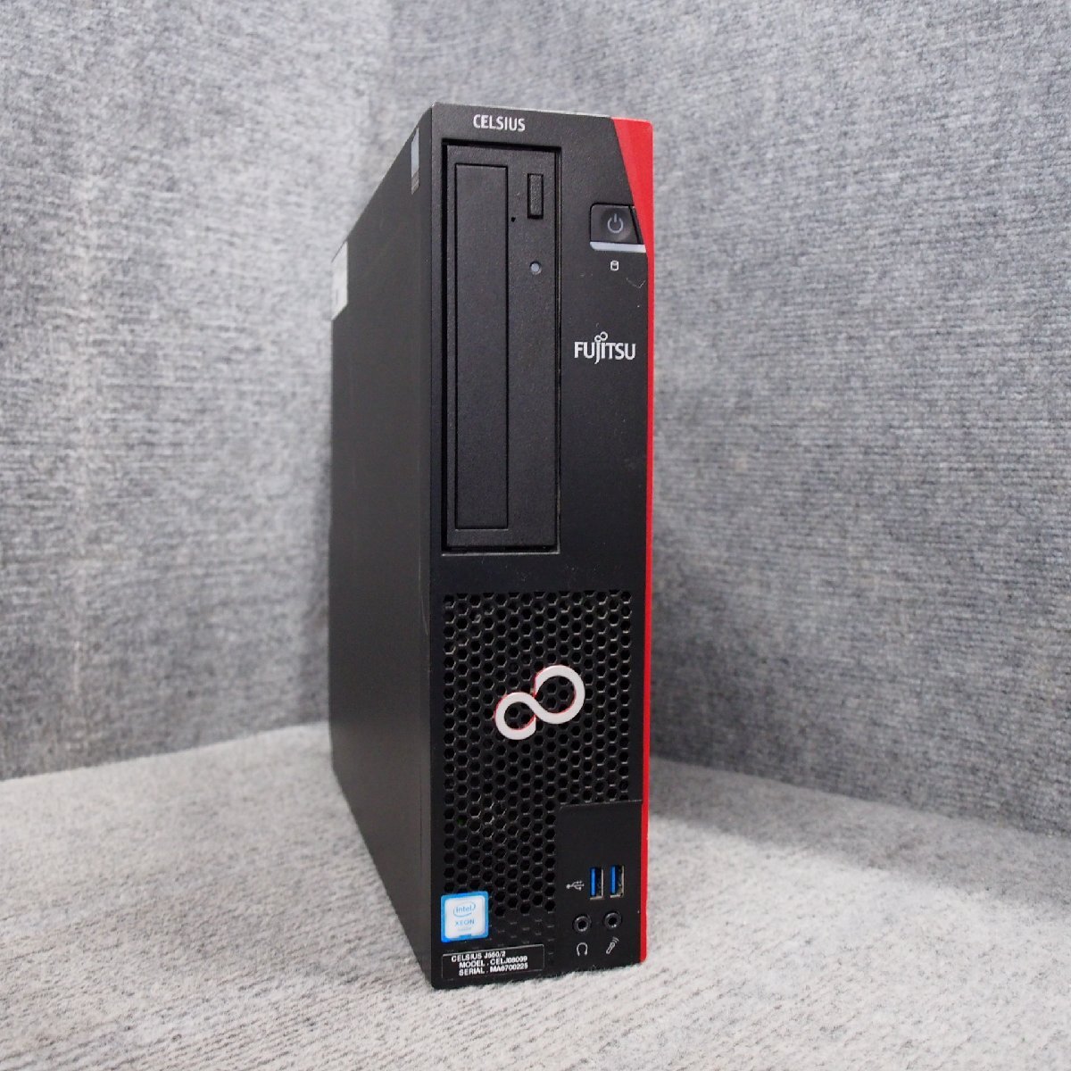 富士通 CELSIUS J550/2 Xeon E3-1275 v6 3.8GHz 4GB DVD-ROM nVIDIA QUADRO P600 ジャンク A63232拍卖