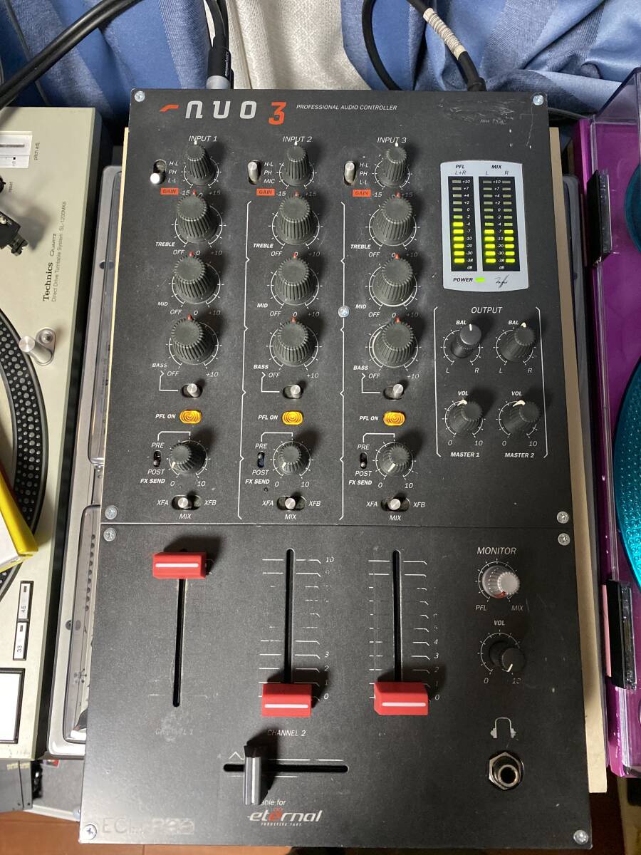Ecler nuo 3 3ch DJミキサー 動作品拍卖