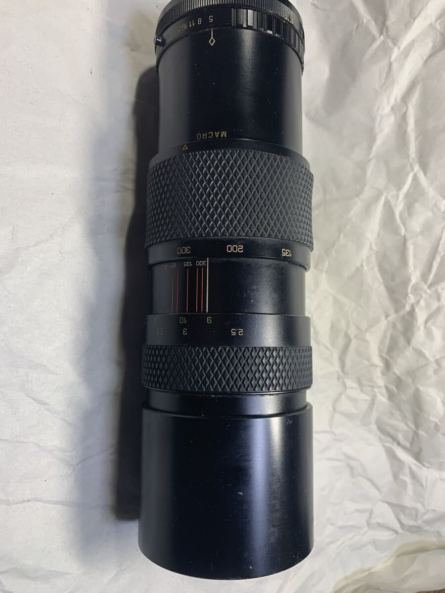 SUNズームレンズ 85mm〜300mm フィルムカメラ時代のCANONマウント 難ありジャンク扱いで拍卖
