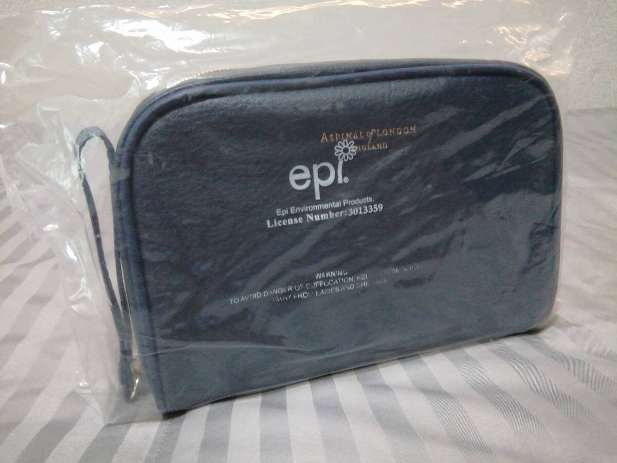 MALAYSIA AIRLINES マレーシア航空 First Class アメニティ Aspinal OF London アスピナルオブロンドン NAVY 現品限り拍卖