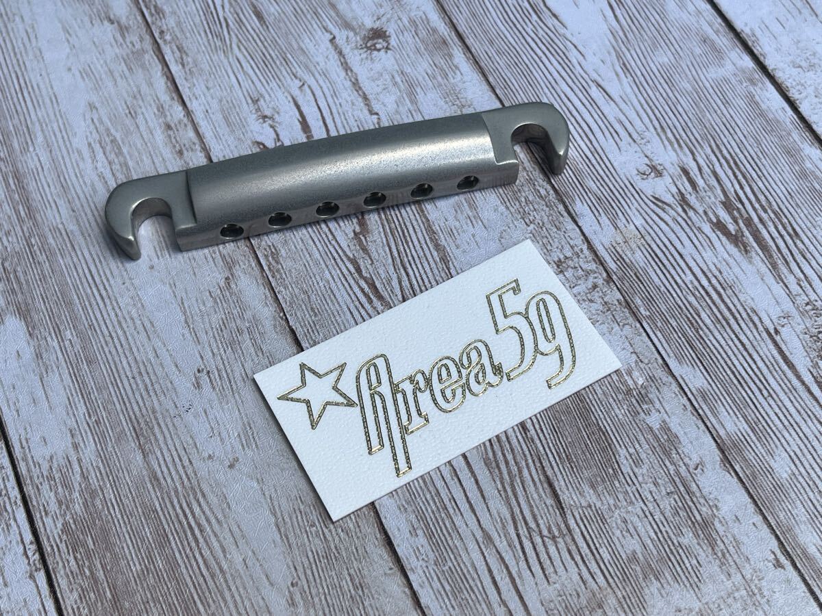 AREA-59 アルミ テールピース エイジドニッケル ドイツ for gibson拍卖