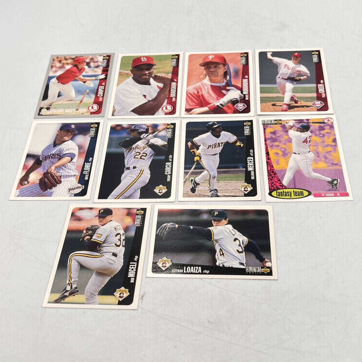 1996 Upper Deck Collector's Choice メジャーリーグ ベースボールカード 野球 MLB 10枚セット まとめて トレカ PIRATES r590 あ F拍卖