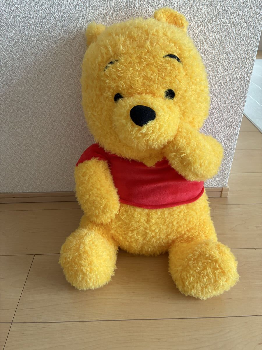 くまのプーさん ふわふわジャンボぬいぐるみ拍卖