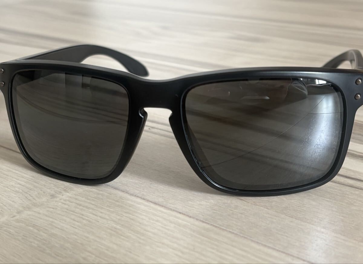 【極美品】オークリー HOLBROOK 偏光 サングラス POLARIZED OAKLEY ホルブルック拍卖