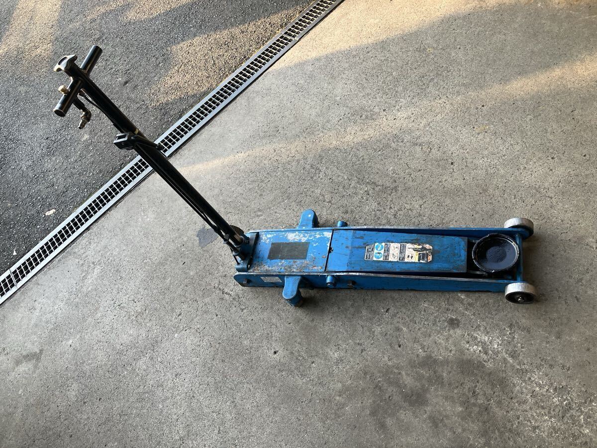 長崎ジャッキ1.8t 低床エアーガレージジャッキナガサキジャッキ足踏み拍卖