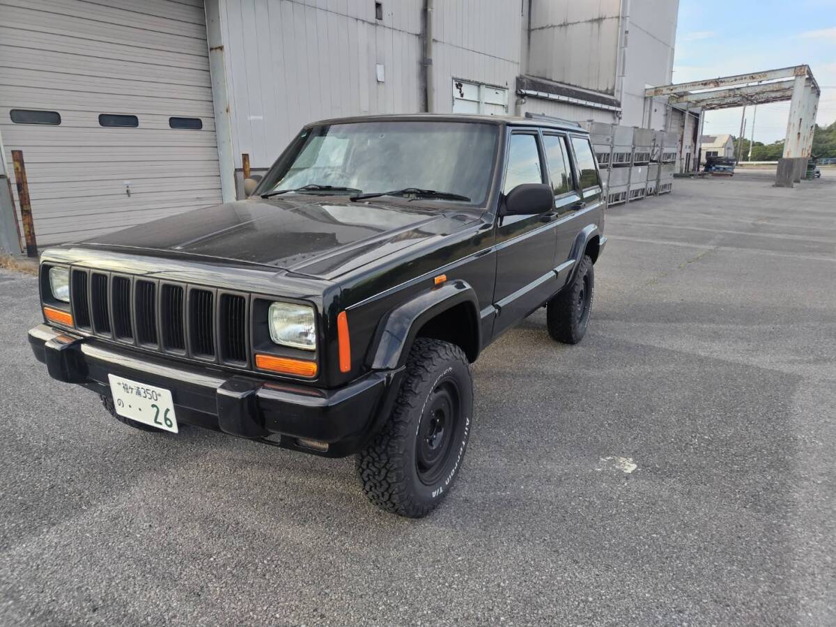 ジープ クライスラー チェロキー GF-7MX 平成12年 CHRYSLER JEEP AT 10.5万キロ ETC ガソリン 車検 あり 千葉県 配送可能拍卖