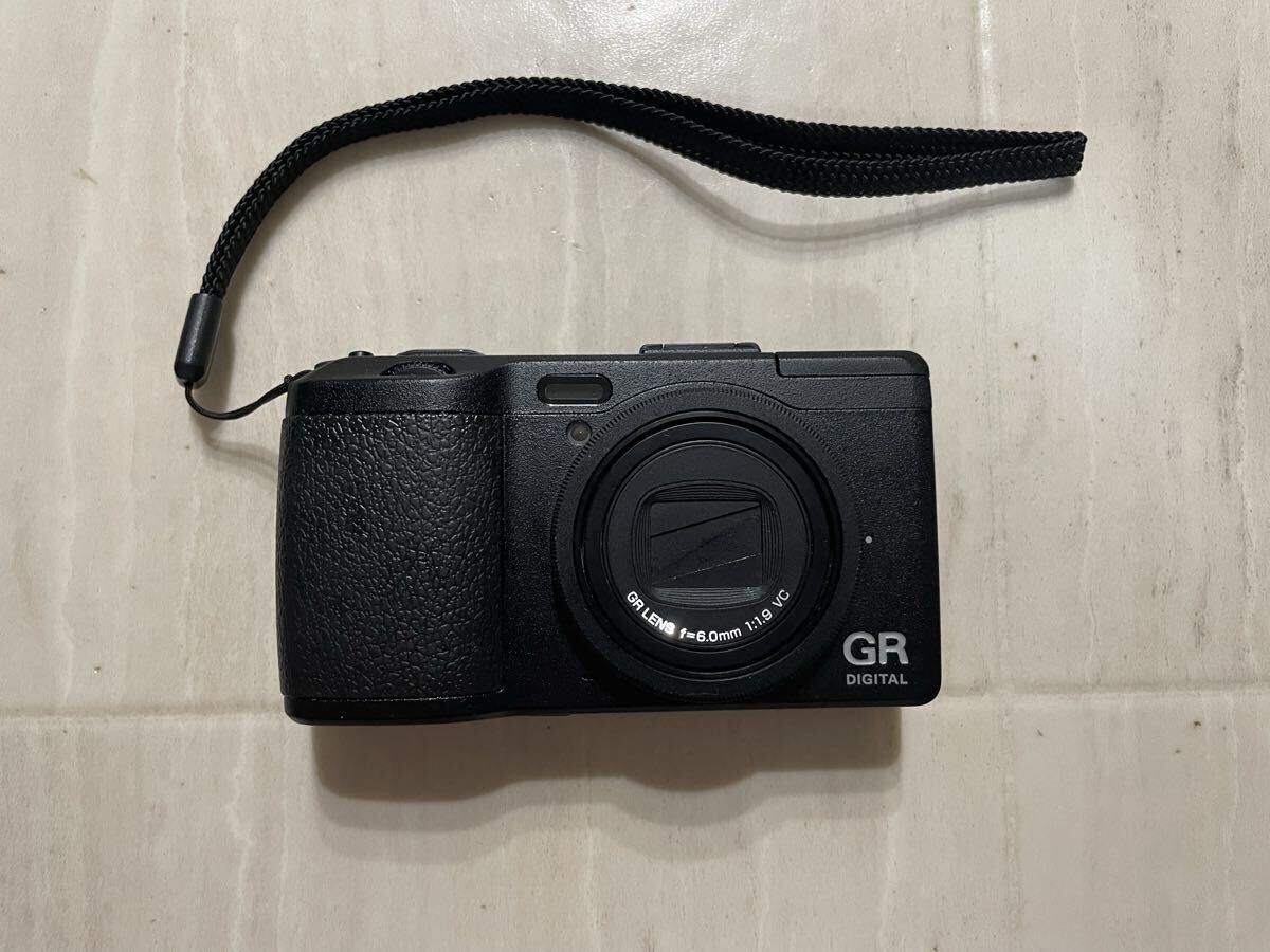 《1円スタート》RICOH GR DIGITAL コンパクトデジタルカメラ ブラック拍卖