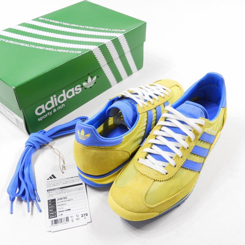adidas アディダス SL72 SPORTY&RICH size 27 #41293 スーパーライト72 スポーティー&リッチ SH6702拍卖