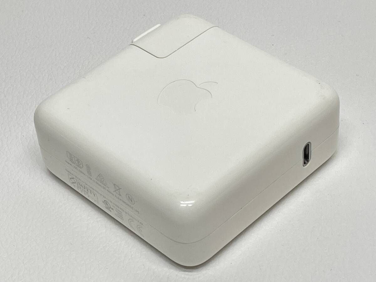 Apple アップル 純正 61W USB-C Power Adapter 電源アダプター A1718 動作OK♪拍卖