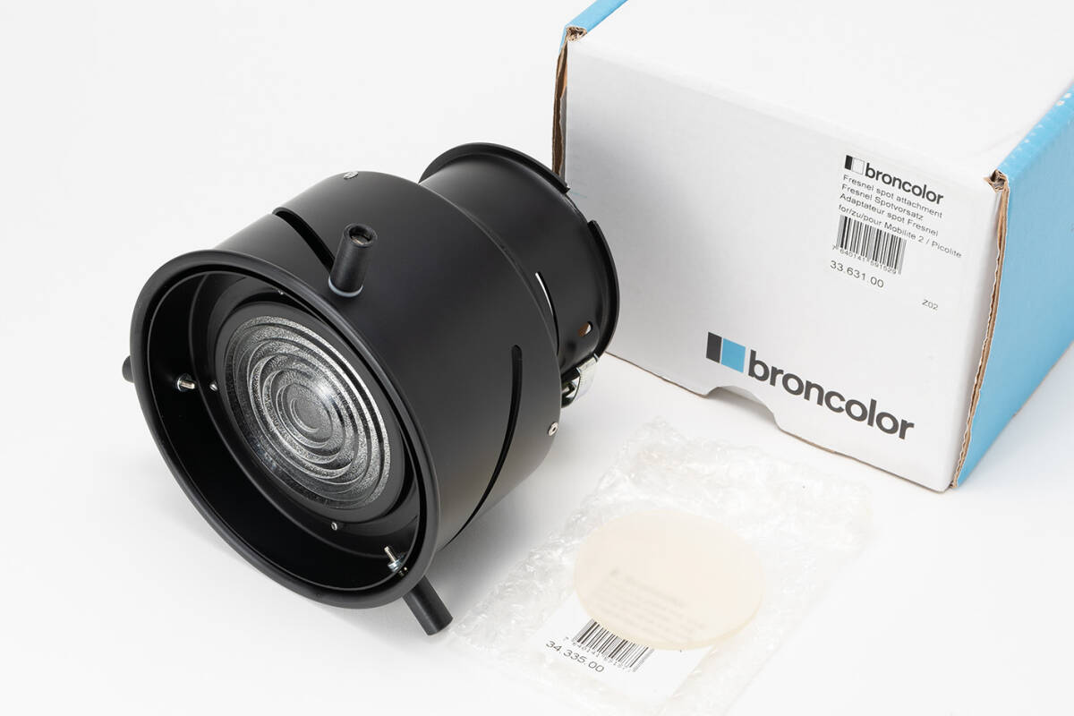使用僅か broncolor ブロンカラー フレネルスポットアタッチメント ピコライト拍卖