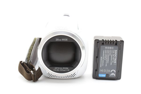 ★極上美品★ パナソニック Panasonic HC-V230M ホワイト ビデオカメラ【フルHD高画質】 #0655A拍卖