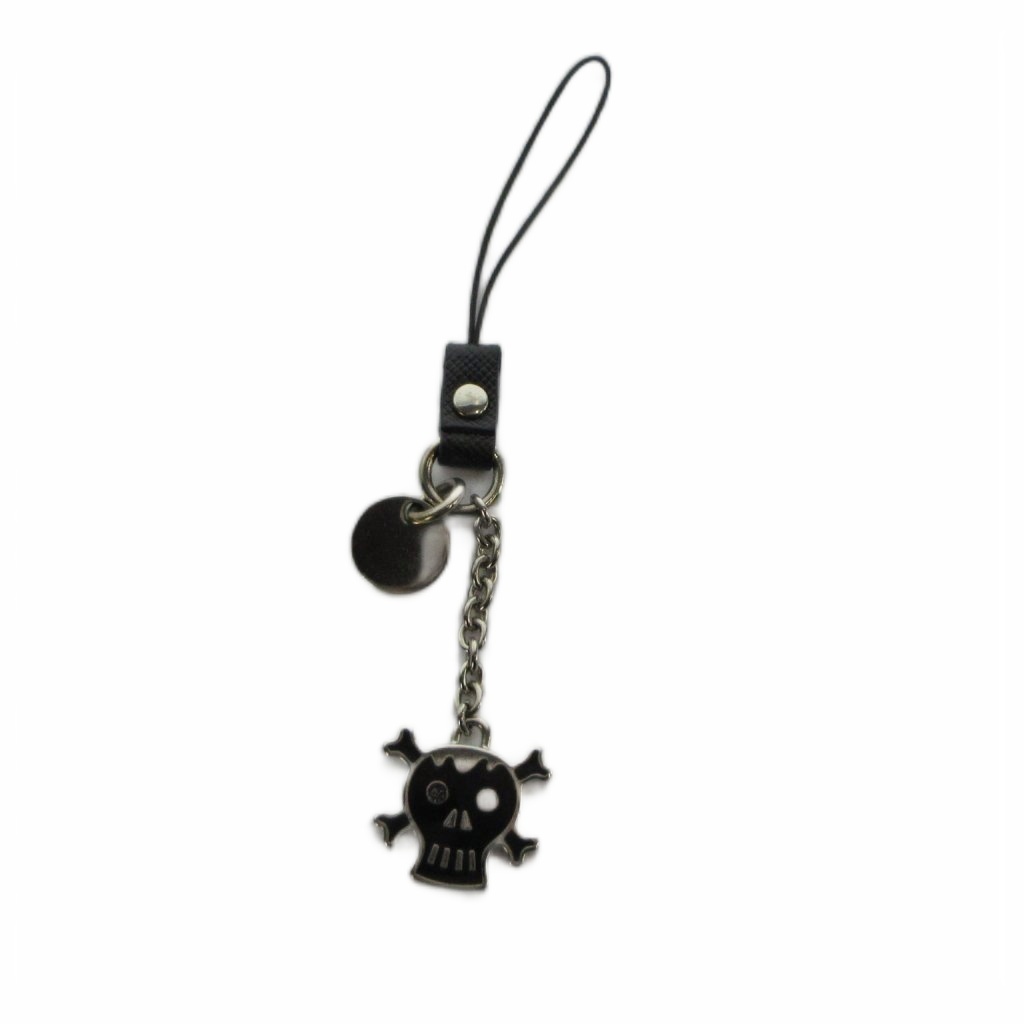 プラダ PRADA ストラップ キーホルダー チャーム スカル ドクロ シルバー色 ■GY19 /MQ ■OH メンズ拍卖