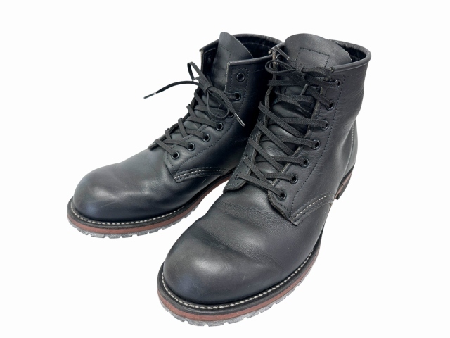 レッドウィング REDWING Beckman Boots ベックマン ラウンド ブーツ 9014 26 黒 ブラック ブランド古着ベクトル 中古●▲■260516 メンズ拍卖