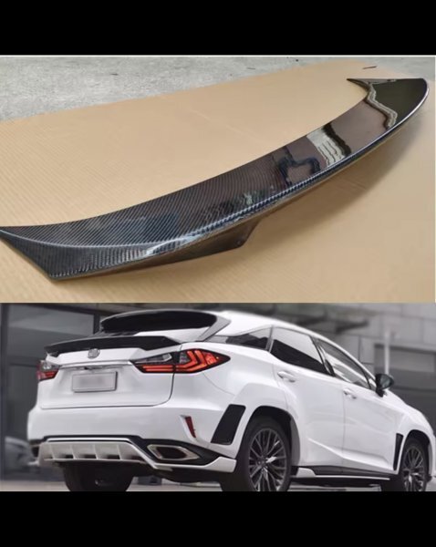 L001 レクサス Lexus RX RX200t RX450h 2016-2020 リアウイング トランクスポイラー カーボン拍卖