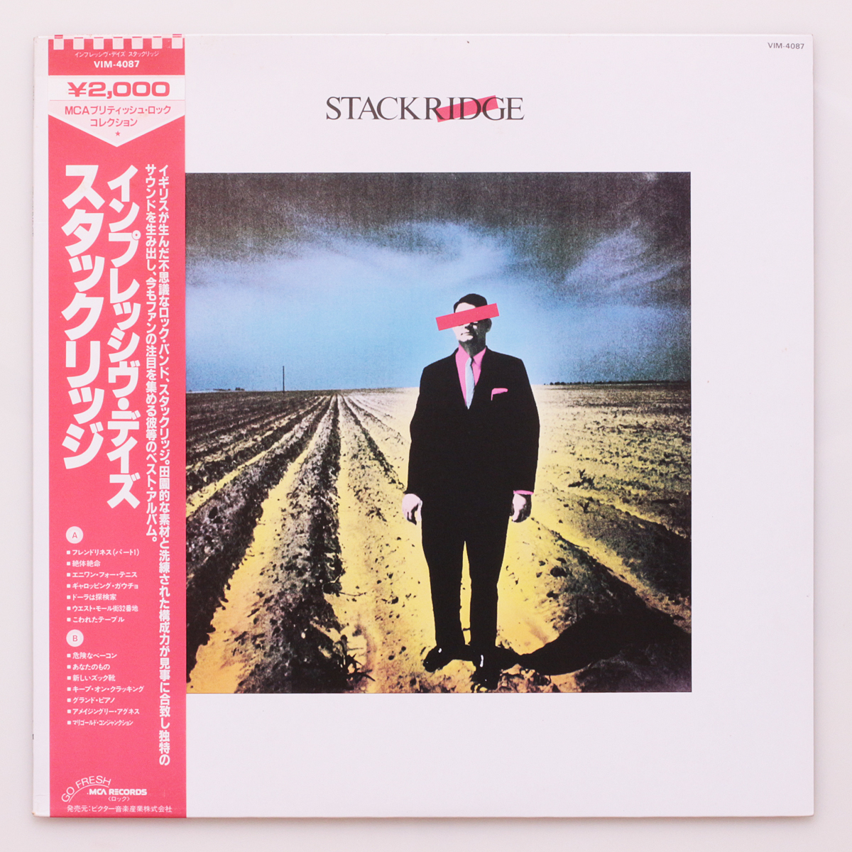 美盤 Stack Ridge スタックリッジ / インプレッシヴ・デイズ VIM-4087 '82拍卖