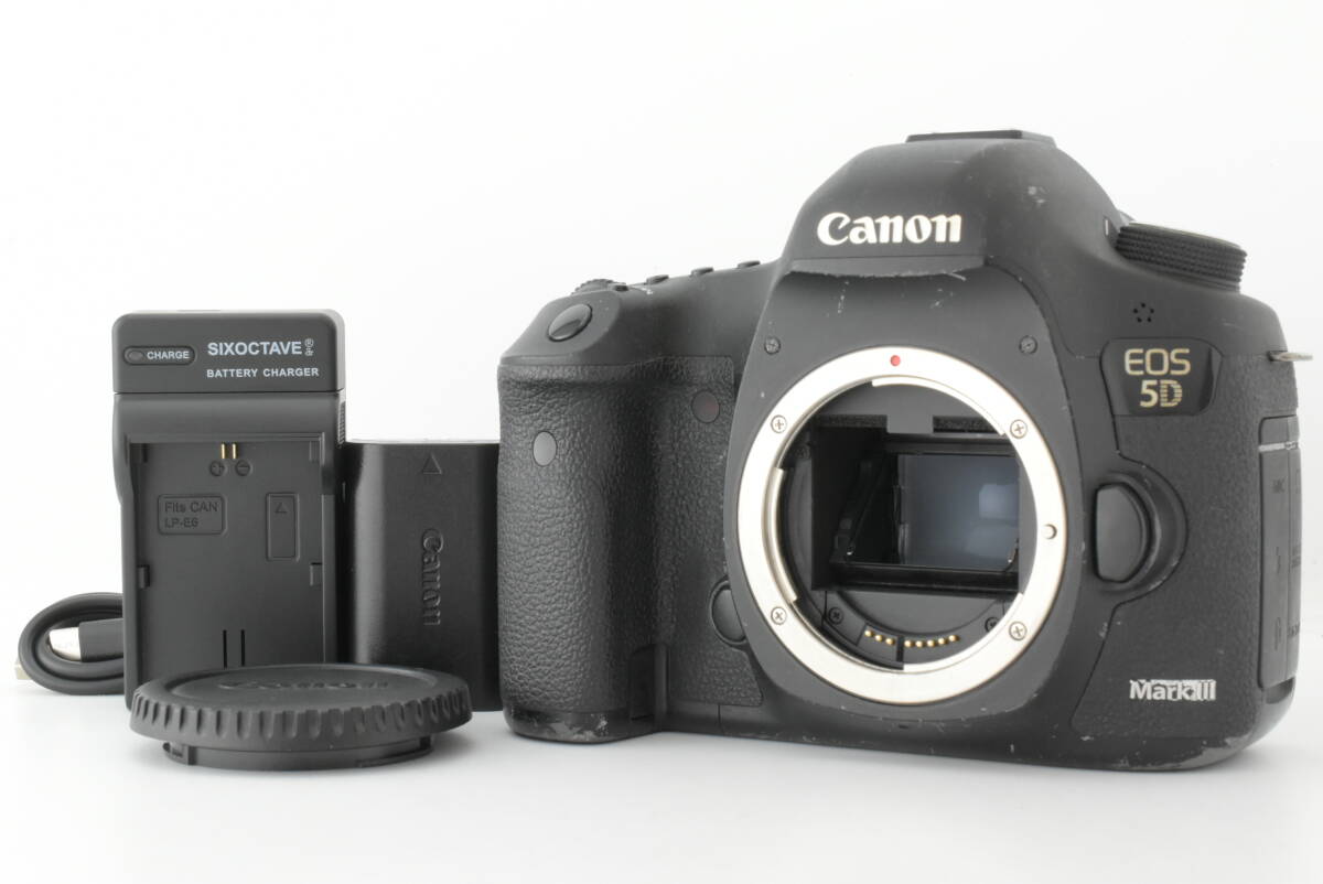 Canon キャノン EOS 5D Mark III Black デジタル 一眼レフ カメラ Digital Camera ボディ 黒 EF-TN-JP2430拍卖