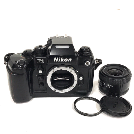 Nikon F4S AF NIKKOR 35mm F2 D 一眼レフ フィルムカメラ ニコン 広角単焦点レンズ 光学機器拍卖