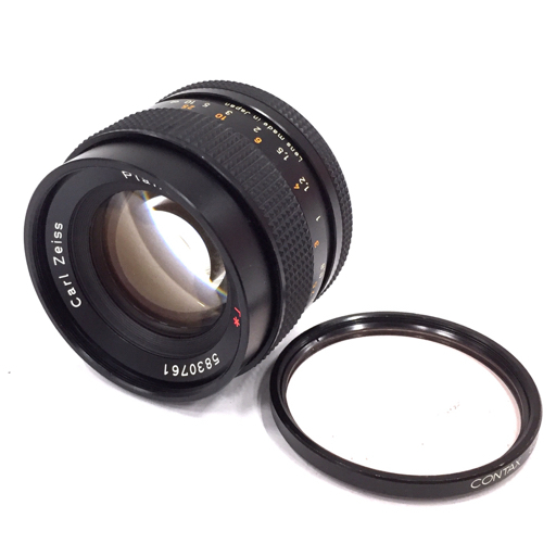 CONTAX Planar T* 50mm F1.4 カメラレンズ コンタックス マニュアルフォーカス拍卖