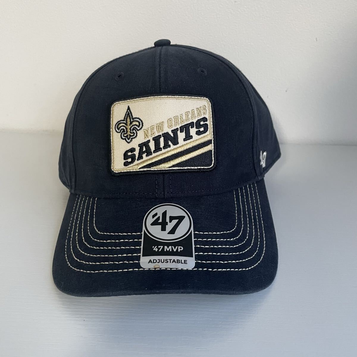 新品 ニューエラ 47 MVP ニューオーリンズ・セインツ 男女兼用 NFL 新品 USモデル ミリタリーグリーン 正規品 ニューオーリンズ拍卖