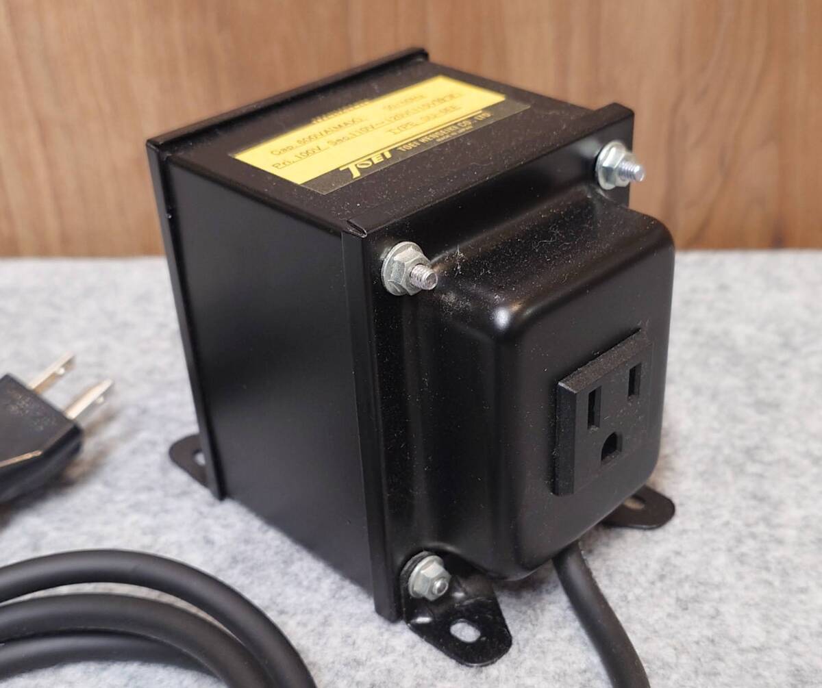 東栄変成器 SU-6EE◆100V→115V昇圧トランス 600VA◆動作品拍卖