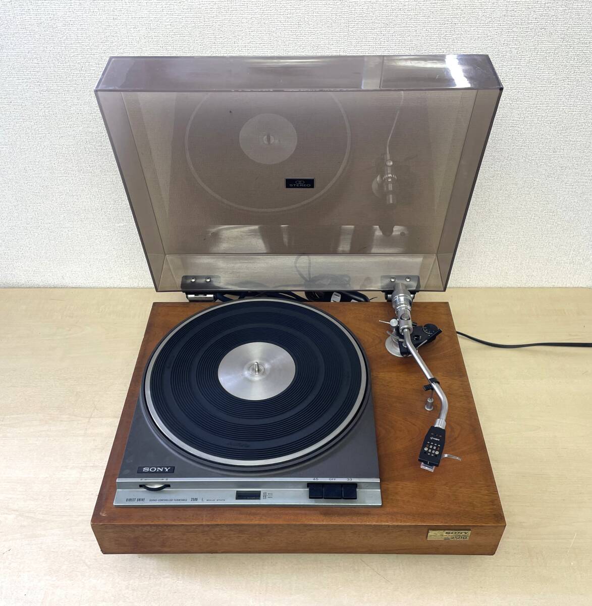 ◆SONY/ソニー/PS-2500/ターンテーブル/レコードプレイヤー◆TA169拍卖