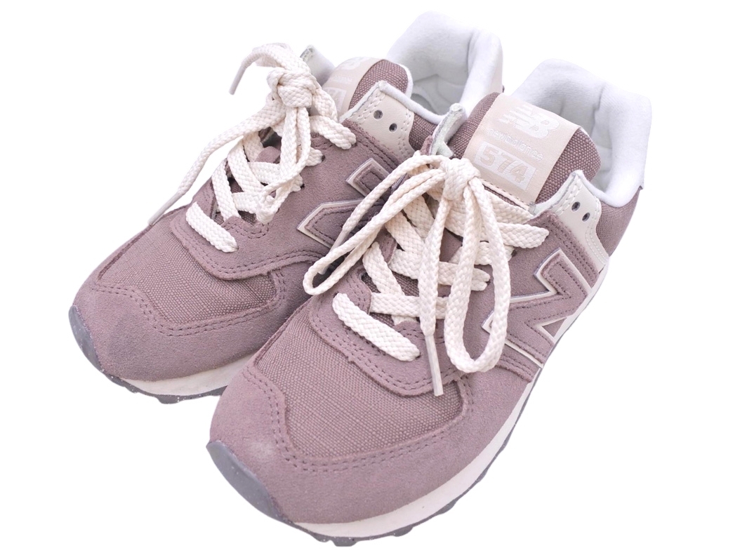 New Balance ニューバランス WL574RTS 小さいサイズ スニーカー size22/モカ ■■ ☆ geb9 レディース拍卖