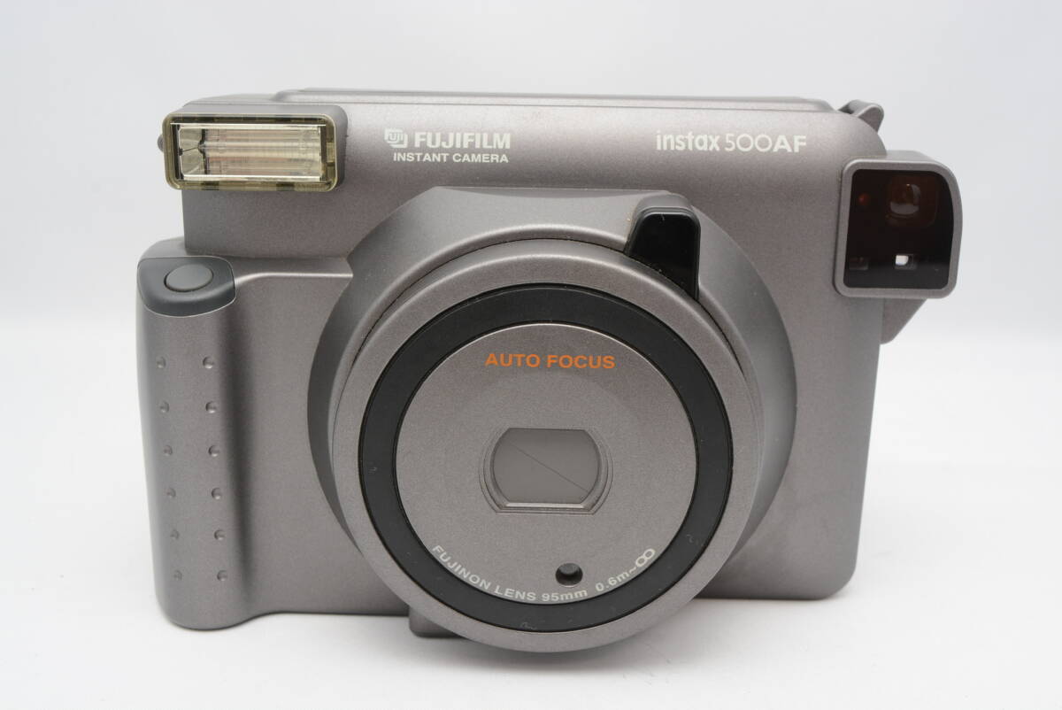 ★1円スタート★FUJIFILM INSTANT CAMERA instax 500AF AUTO FOCUS FUJINON LENS 95mm 0.6m~OO 富士フィルムインスタントカメラ 動作未確認拍卖